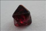 Various shaped red Spinel crystals