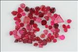 73 pcs  Pink / Red Terminated Spinel Lot