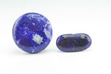 2 Lapis Lazuli Cabochon