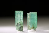 Two Emerald Crystals Ethiopia