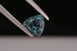 Blue-Green Spinel Cut Trillion