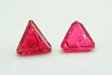 Fine triangle shaped Spinel Crystals 