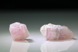 2 Rare Caesium-rich Beryl Crystals Myanmar