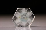 Fine polished Trapiche Aquamarine Crystal Slice